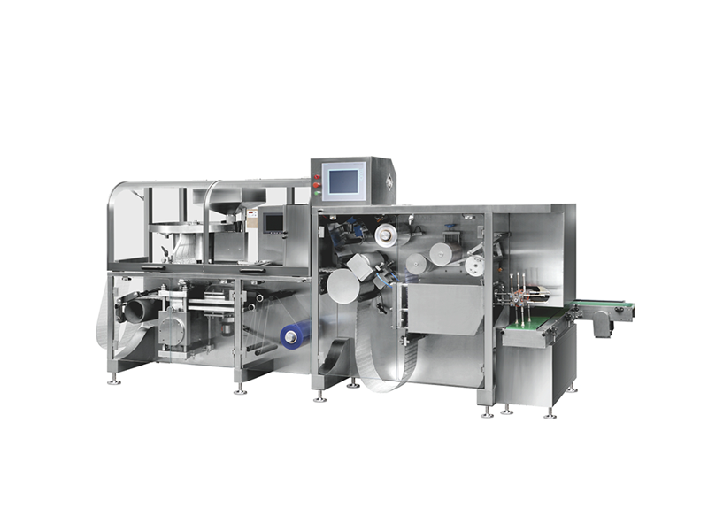 DPHLX-220/260高速泡罩包装机翻版联线示意图